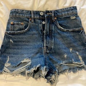 NWOT Zara Denim Shorts